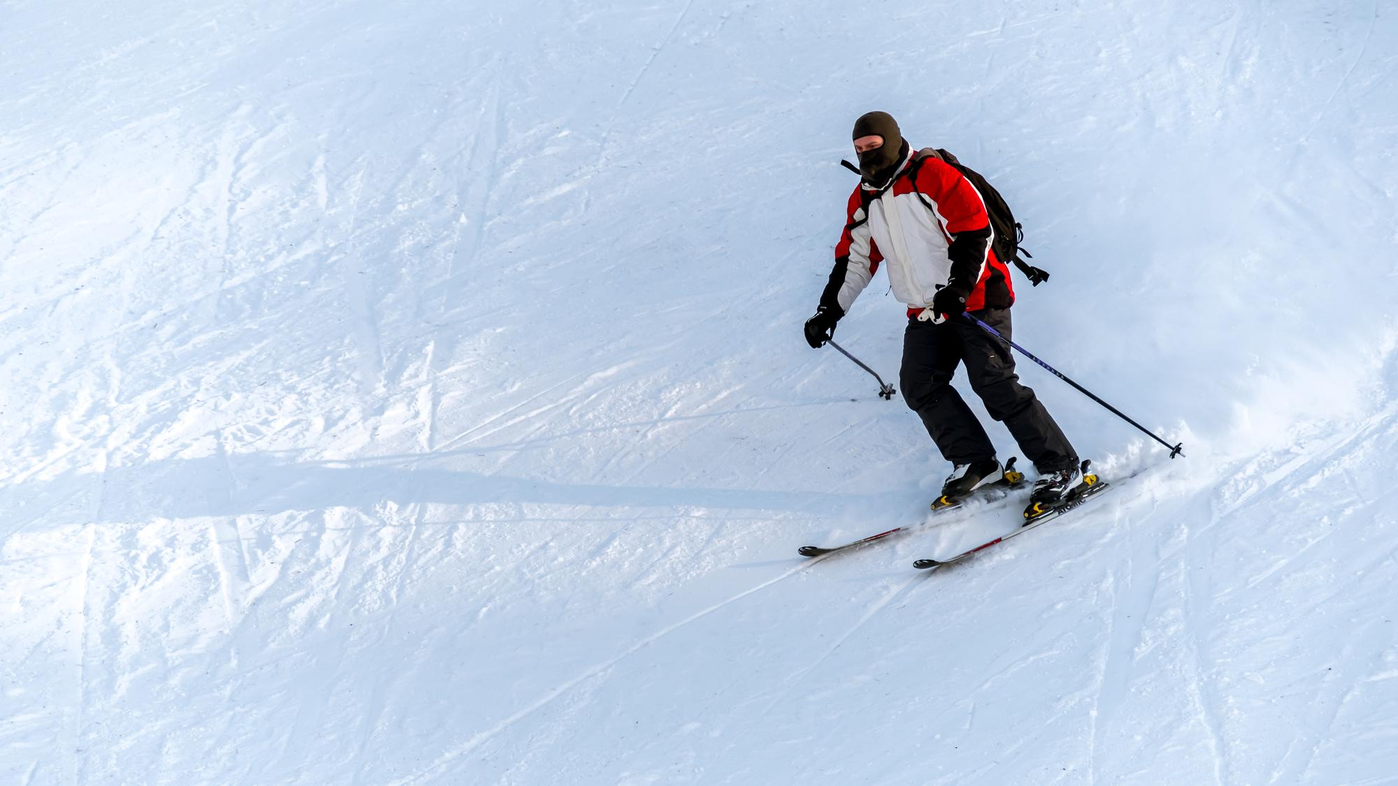 skiing accident